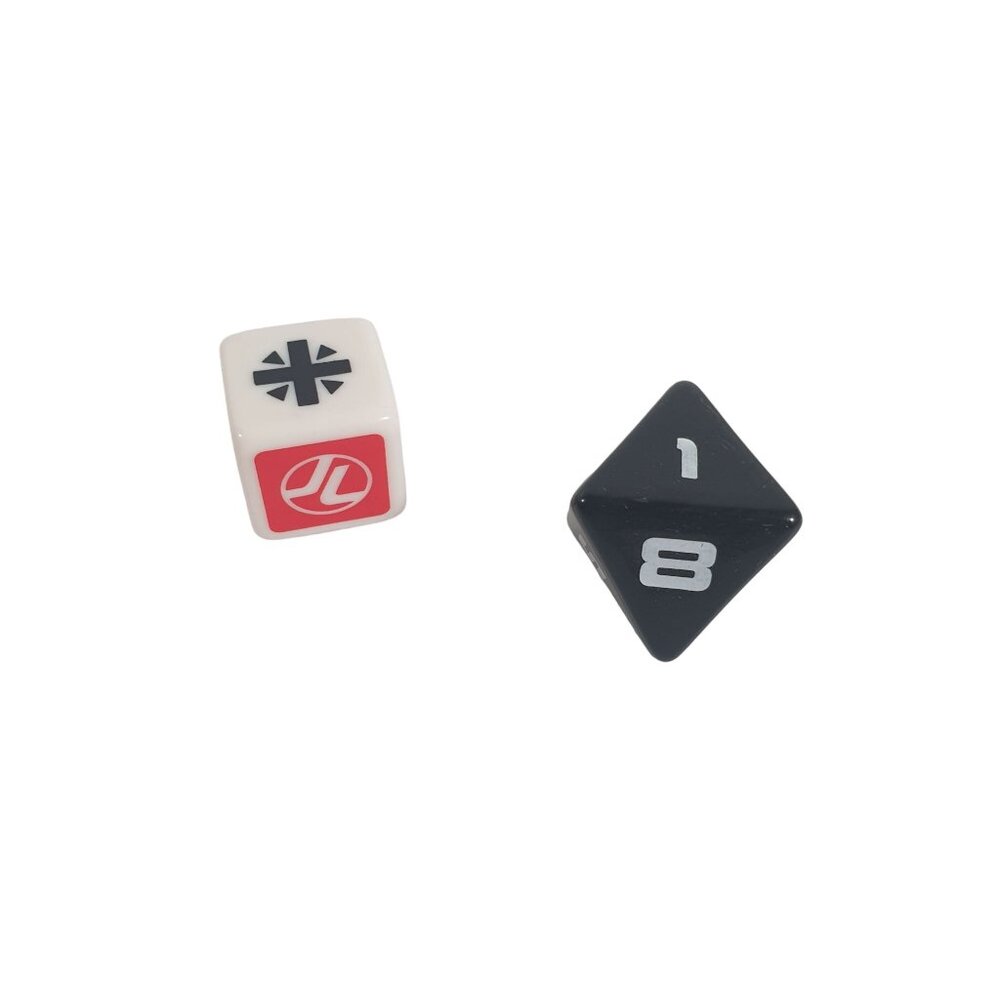 Justice League Axis Of Villains Family Game Night DICE SET REPLACEMENT PARTS